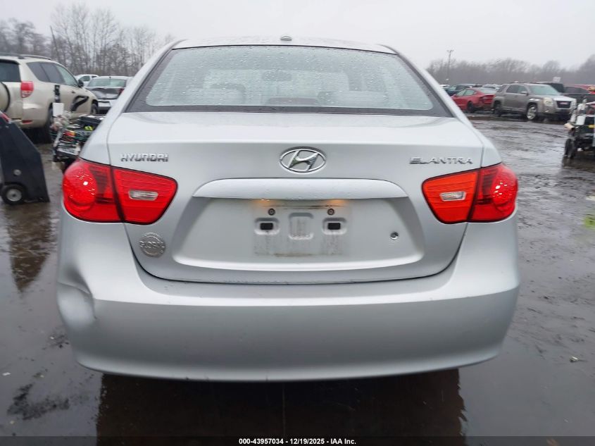 2007 Hyundai Elantra Gls/Limited/Se VIN: KMHDU46D17U217594 Lot: 43957034