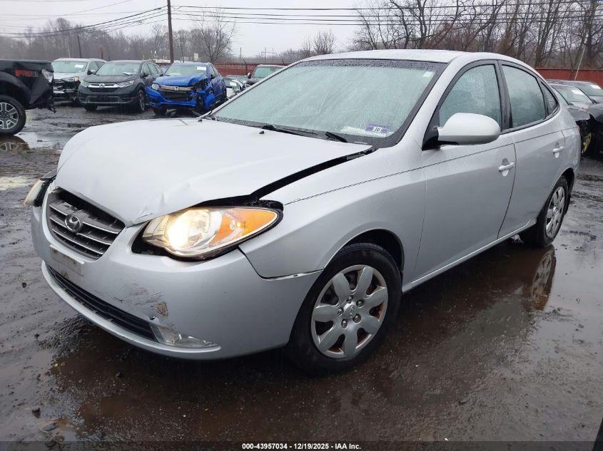 2007 Hyundai Elantra Gls/Limited/Se VIN: KMHDU46D17U217594 Lot: 43957034