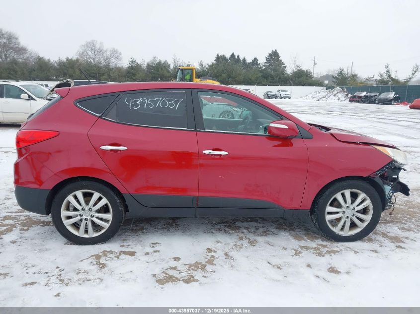 2013 Hyundai Tucson Limited VIN: KM8JUCAC3DU685723 Lot: 43957037