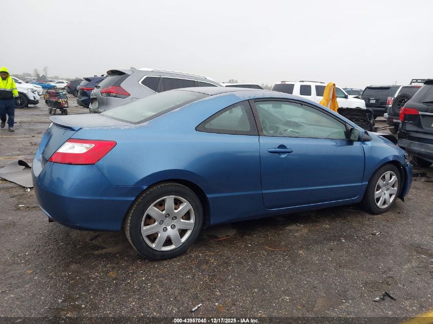 2007 Honda Civic Lx VIN: 2HGFG12607H540890 Lot: 43957040