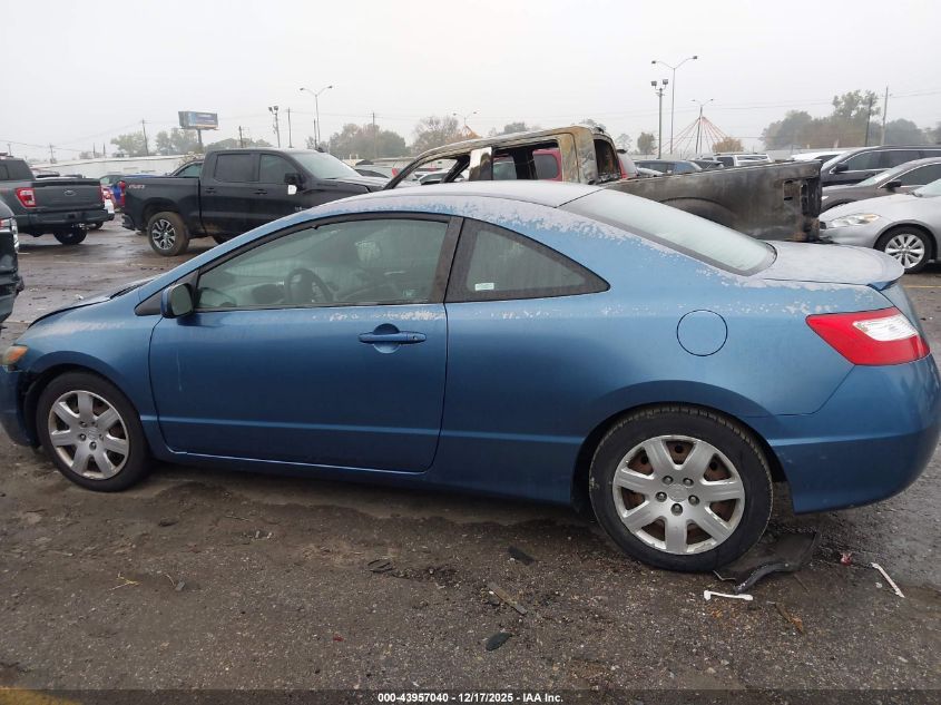 2007 Honda Civic Lx VIN: 2HGFG12607H540890 Lot: 43957040