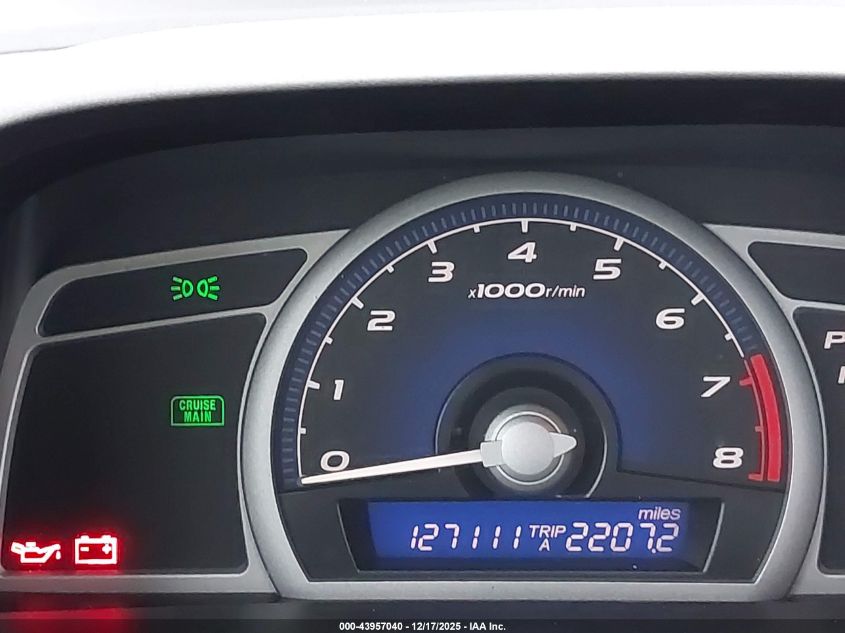 2007 Honda Civic Lx VIN: 2HGFG12607H540890 Lot: 43957040