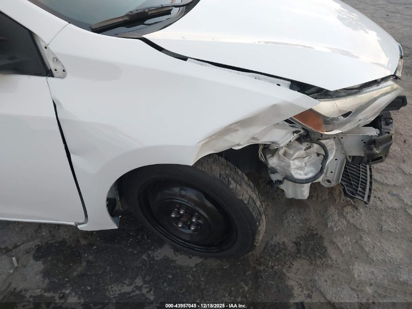 2016 Toyota Corolla Le VIN: 2T1BURHE1GC594387 Lot: 43957045