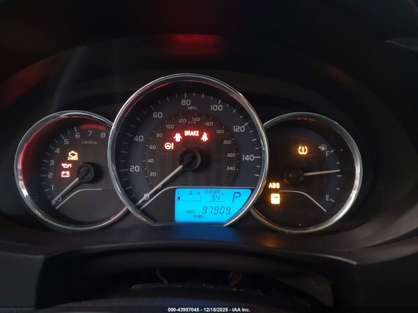 2016 Toyota Corolla Le VIN: 2T1BURHE1GC594387 Lot: 43957045