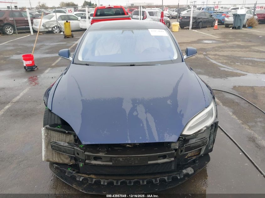 2017 Tesla Model S 100D/60D/75D/90D/P100D VIN: 5YJSA1E4XHF227541 Lot: 43957049