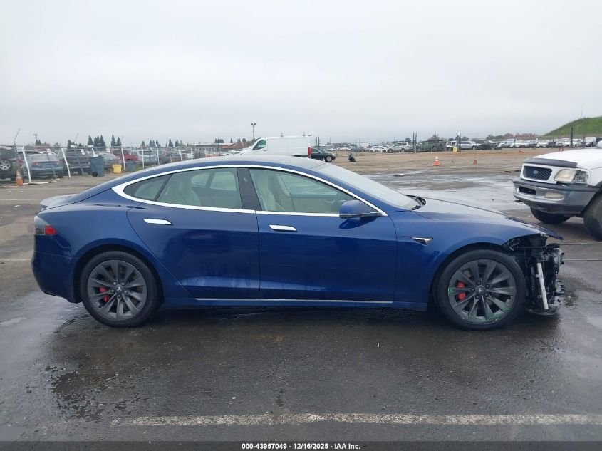 2017 Tesla Model S 100D/60D/75D/90D/P100D VIN: 5YJSA1E4XHF227541 Lot: 43957049