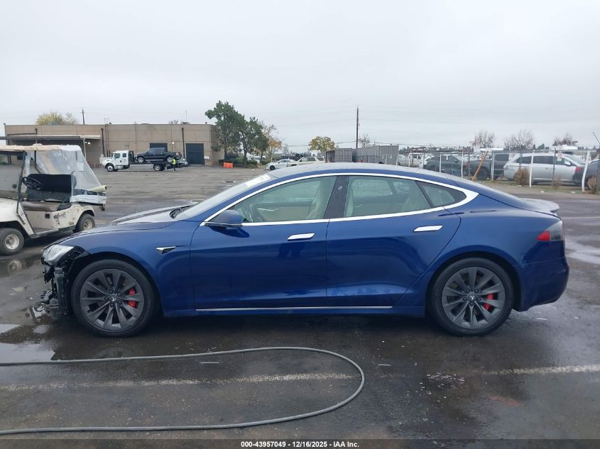 2017 Tesla Model S 100D/60D/75D/90D/P100D VIN: 5YJSA1E4XHF227541 Lot: 43957049