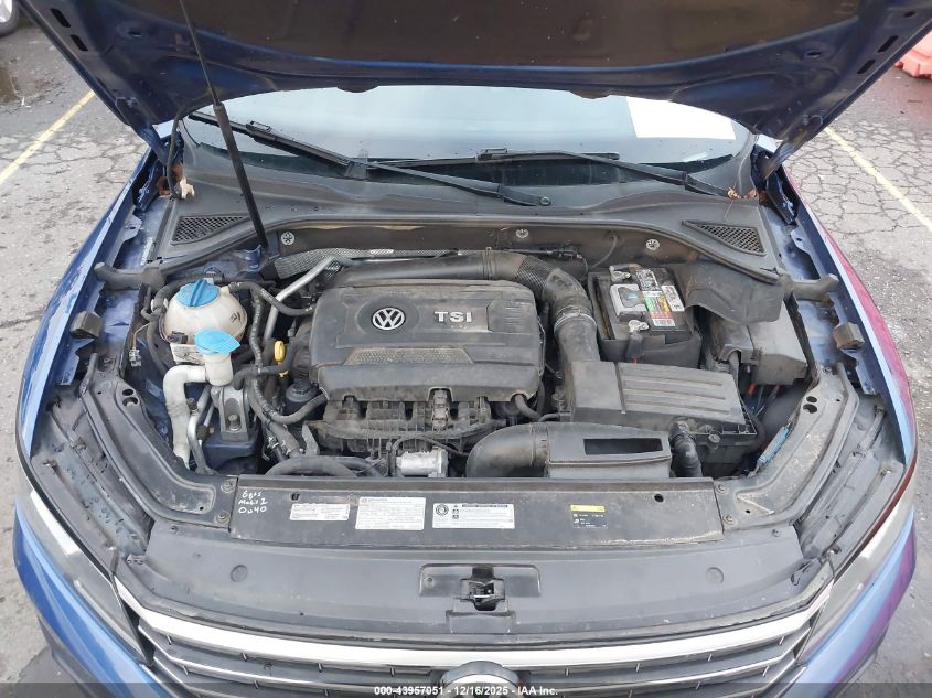 2017 Volkswagen Passat 1.8T Se VIN: 1VWBT7A32HC021411 Lot: 43957051