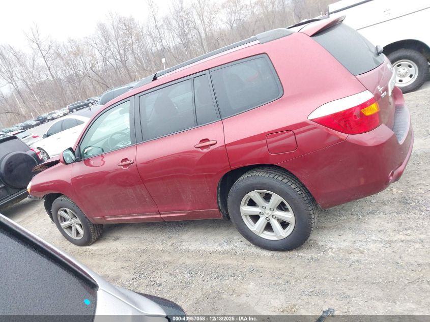 2008 Toyota Highlander VIN: JTEES41A082089479 Lot: 43957058