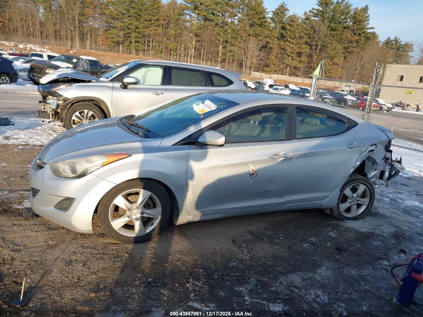 2011 Hyundai Elantra Gls VIN: 5NPDH4AE5BH032041 Lot: 43957061
