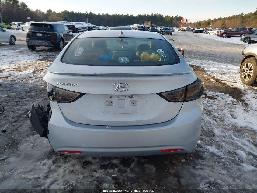 2011 Hyundai Elantra Gls VIN: 5NPDH4AE5BH032041 Lot: 43957061