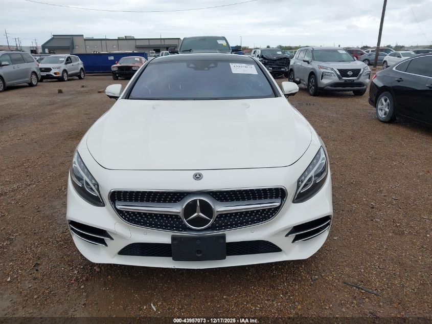 2019 Mercedes-Benz S 560 4Matic VIN: WDDXJ8GB6KA036117 Lot: 43957073
