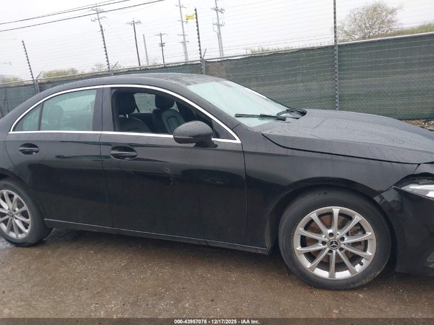 2019 Mercedes-Benz A 220 VIN: WDD3G4EB7KW022559 Lot: 43957076