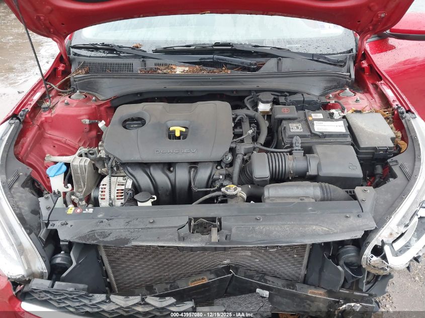 2019 Kia Forte Lxs VIN: 3KPF24ADXKE061198 Lot: 43957080