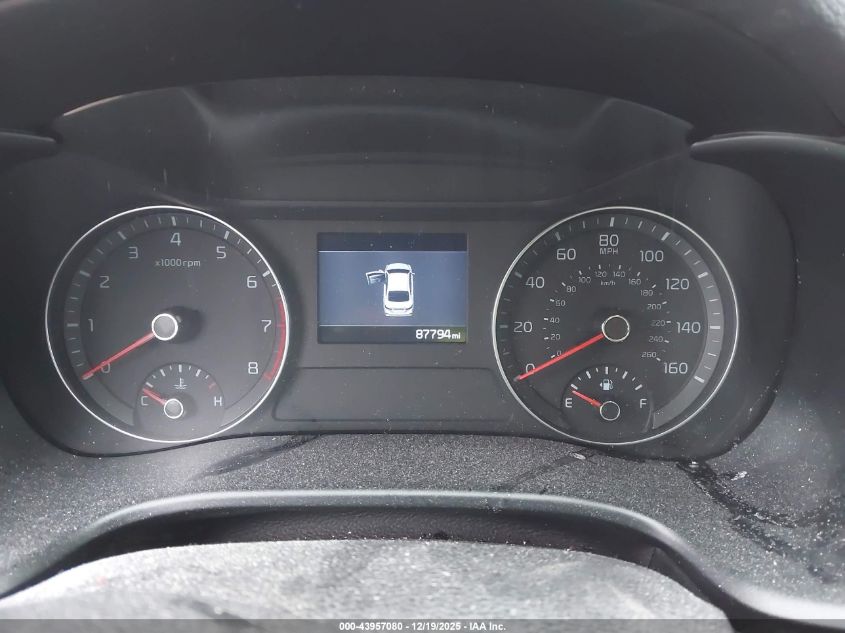 2019 Kia Forte Lxs VIN: 3KPF24ADXKE061198 Lot: 43957080