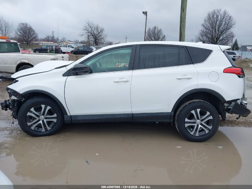 2018 Toyota Rav4 Le VIN: 2T3BFREV6JW783337 Lot: 43957088