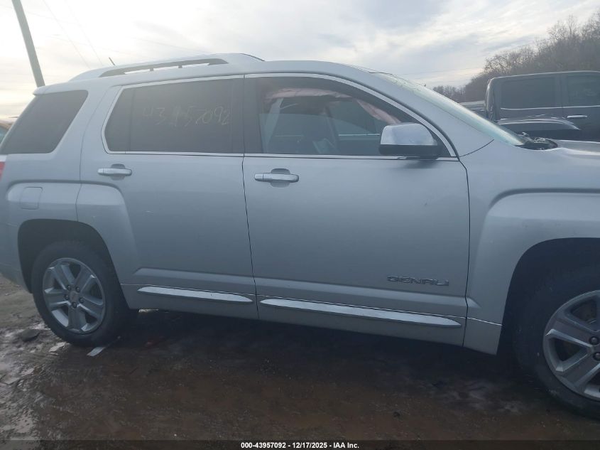 2015 GMC Terrain Denali VIN: 2GKALUEK2F6260983 Lot: 43957092