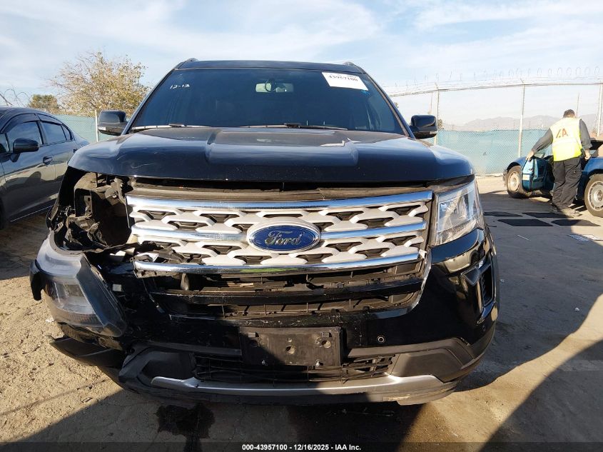 2018 Ford Explorer Xlt VIN: 1FM5K7D83JGC28149 Lot: 43957100