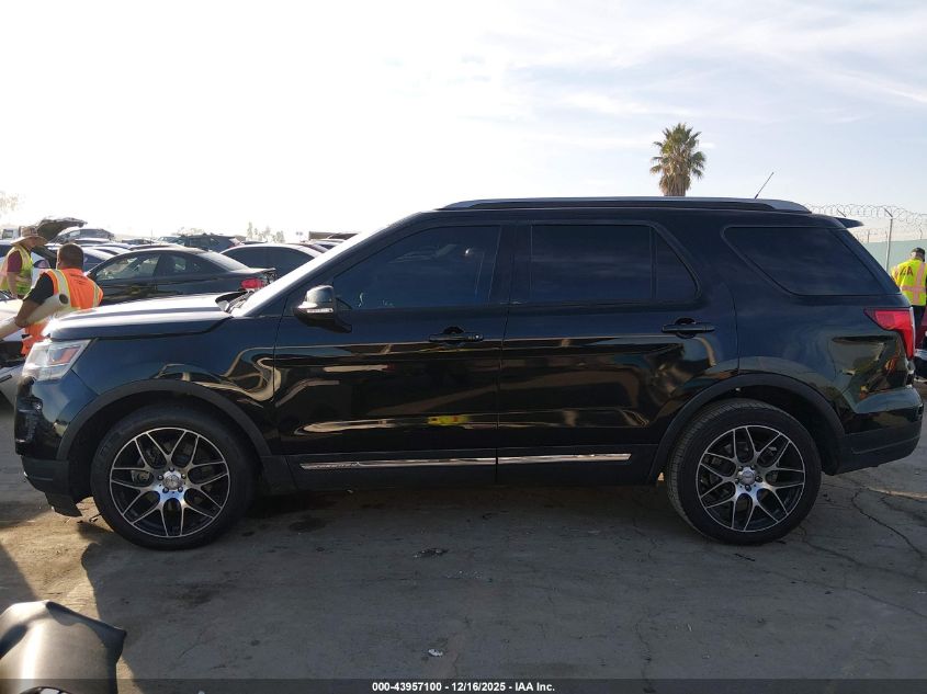 2018 Ford Explorer Xlt VIN: 1FM5K7D83JGC28149 Lot: 43957100