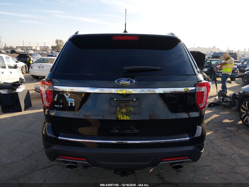 2018 Ford Explorer Xlt VIN: 1FM5K7D83JGC28149 Lot: 43957100