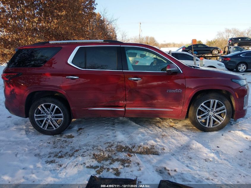 2023 Chevrolet Traverse Awd High Country VIN: 1GNEVNKW7PJ336911 Lot: 43957111