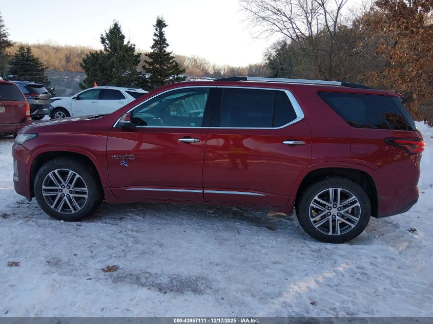 2023 Chevrolet Traverse Awd High Country VIN: 1GNEVNKW7PJ336911 Lot: 43957111