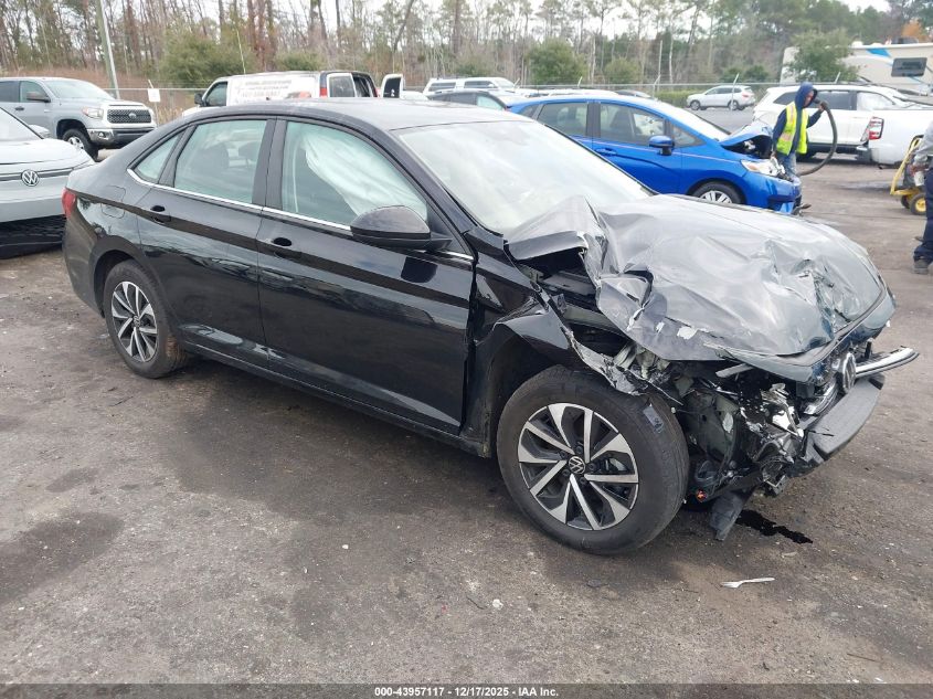 2025 Volkswagen Jetta 1.5T S VIN: 3VW5X7BU1SM039686 Lot: 43957117