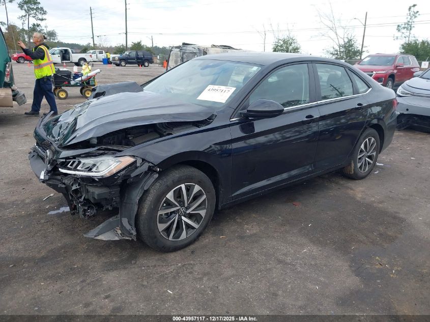 2025 Volkswagen Jetta 1.5T S VIN: 3VW5X7BU1SM039686 Lot: 43957117