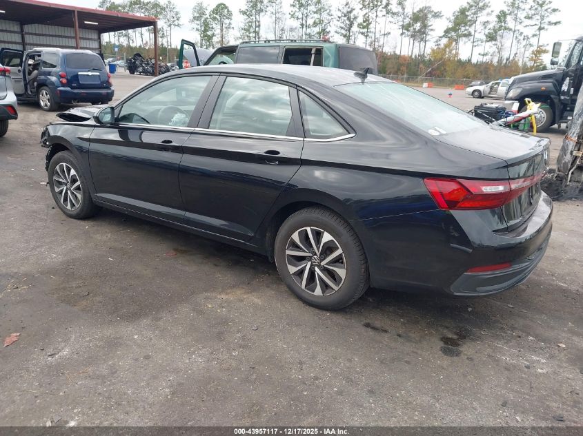 2025 Volkswagen Jetta 1.5T S VIN: 3VW5X7BU1SM039686 Lot: 43957117