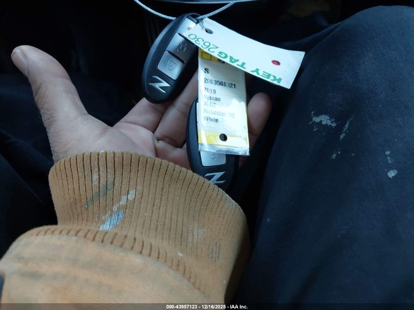 2019 Nissan 370Z VIN: JN1AZ4FH2KM620118 Lot: 43957123