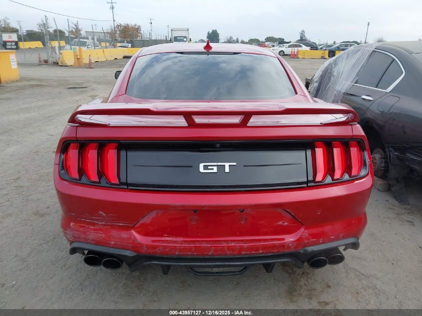 2022 Ford Mustang Gt Premium Fastback VIN: 1FA6P8CF2N5133086 Lot: 43957127