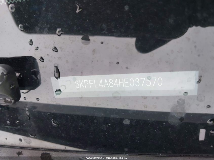 2017 Kia Forte Ex VIN: 3KPFL4A84HE037570 Lot: 43957130
