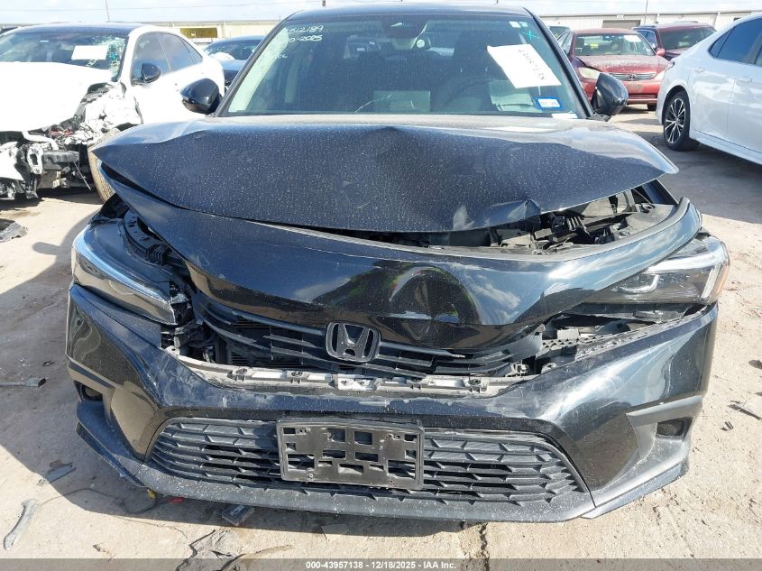 2022 Honda Civic Ex VIN: 2HGFE1F75NH323762 Lot: 43957138