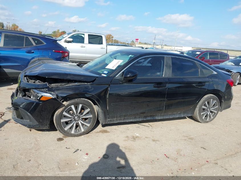 2022 Honda Civic Ex VIN: 2HGFE1F75NH323762 Lot: 43957138