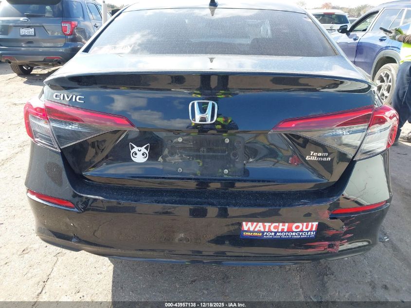 2022 Honda Civic Ex VIN: 2HGFE1F75NH323762 Lot: 43957138