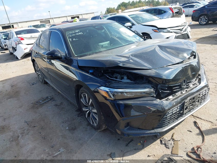 2022 Honda Civic Ex VIN: 2HGFE1F75NH323762 Lot: 43957138