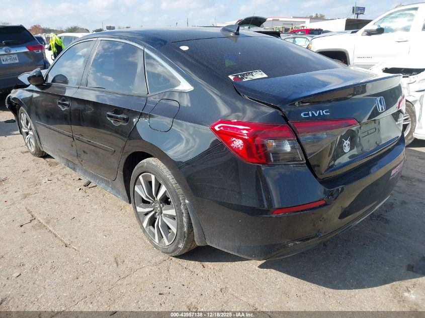 2022 Honda Civic Ex VIN: 2HGFE1F75NH323762 Lot: 43957138