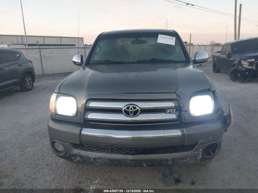 2006 Toyota Tundra Sr5 V8 VIN: 5TBET34136S520094 Lot: 43957139