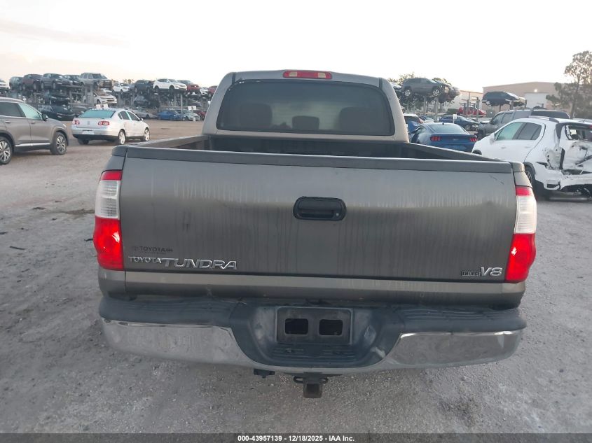 2006 Toyota Tundra Sr5 V8 VIN: 5TBET34136S520094 Lot: 43957139