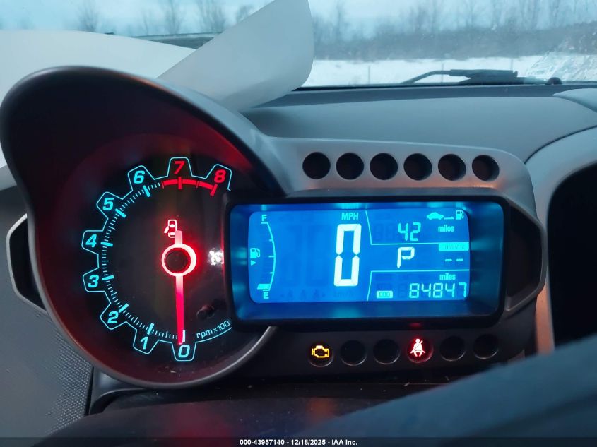 2015 Chevrolet Sonic Lt Auto VIN: 1G1JC5SH9F4154874 Lot: 43957140