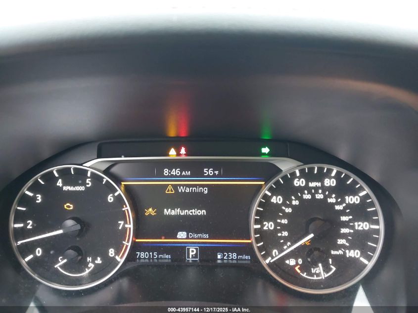 2020 Nissan Altima Sr Fwd VIN: 1N4BL4CV3LC165189 Lot: 43957144