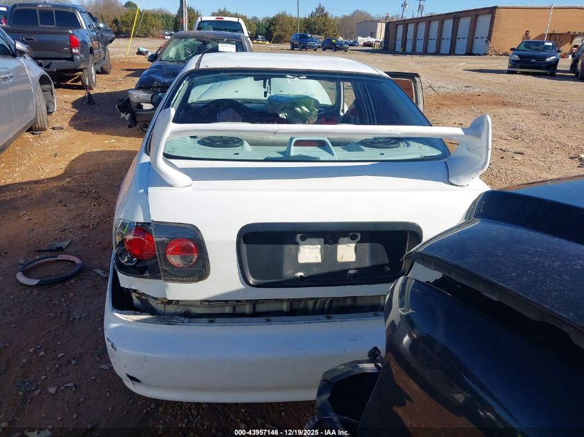 1998 Honda Civic Lx VIN: 2HGEJ6574WH613305 Lot: 43957146