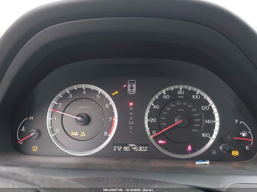 2010 Honda Accord 2.4 Lx VIN: 1HGCP2F3XAA053386 Lot: 43957156