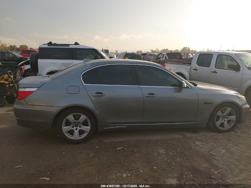 2008 BMW 535I VIN: WBANW135X8CZ78692 Lot: 43957158