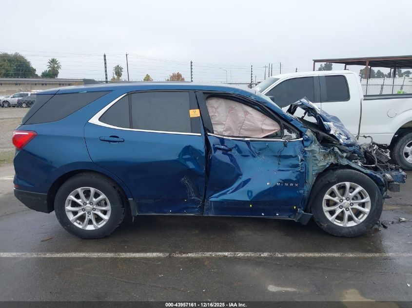 2020 Chevrolet Equinox Fwd Lt 1.5L Turbo VIN: 2GNAXKEV4L6126977 Lot: 43957161