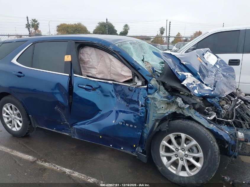 2020 Chevrolet Equinox Fwd Lt 1.5L Turbo VIN: 2GNAXKEV4L6126977 Lot: 43957161