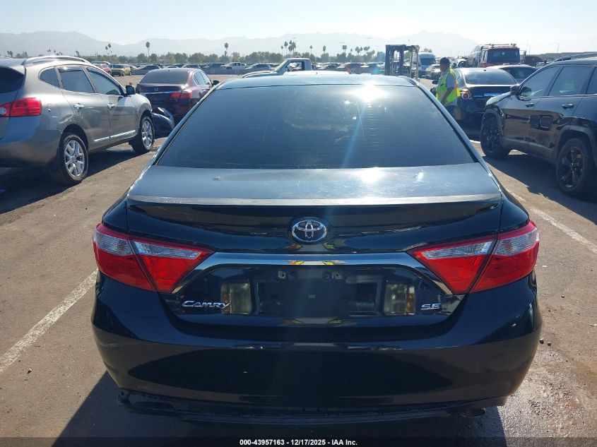 2016 Toyota Camry Se VIN: 4T1BF1FK9GU180521 Lot: 43957163
