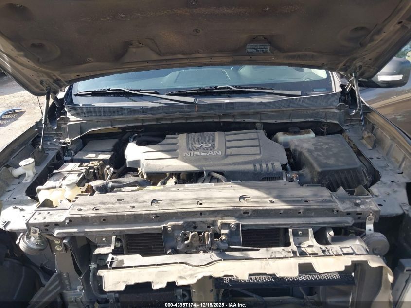 2017 Nissan Titan Sv VIN: 1N6AA1E68HN505171 Lot: 43957174