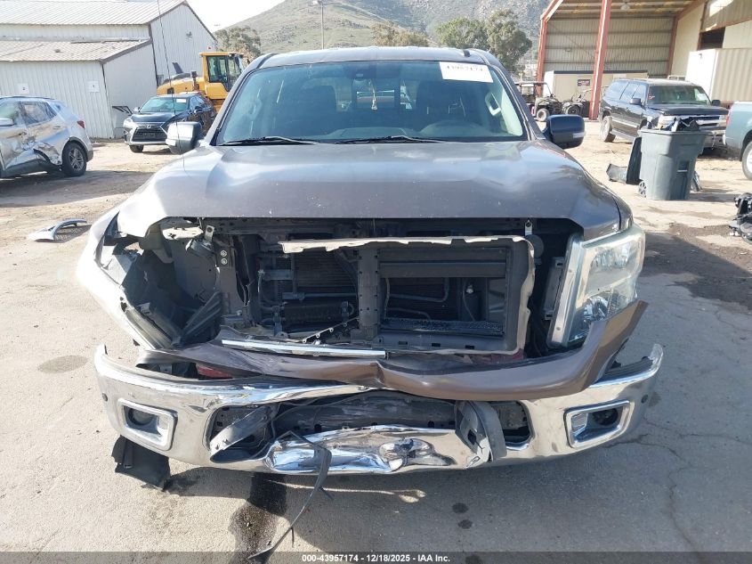 2017 Nissan Titan Sv VIN: 1N6AA1E68HN505171 Lot: 43957174