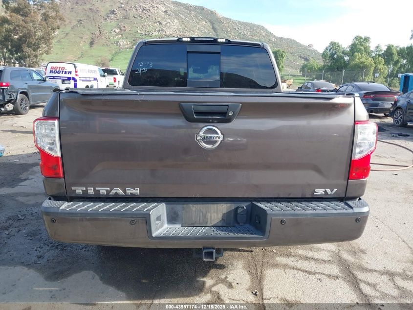 2017 Nissan Titan Sv VIN: 1N6AA1E68HN505171 Lot: 43957174